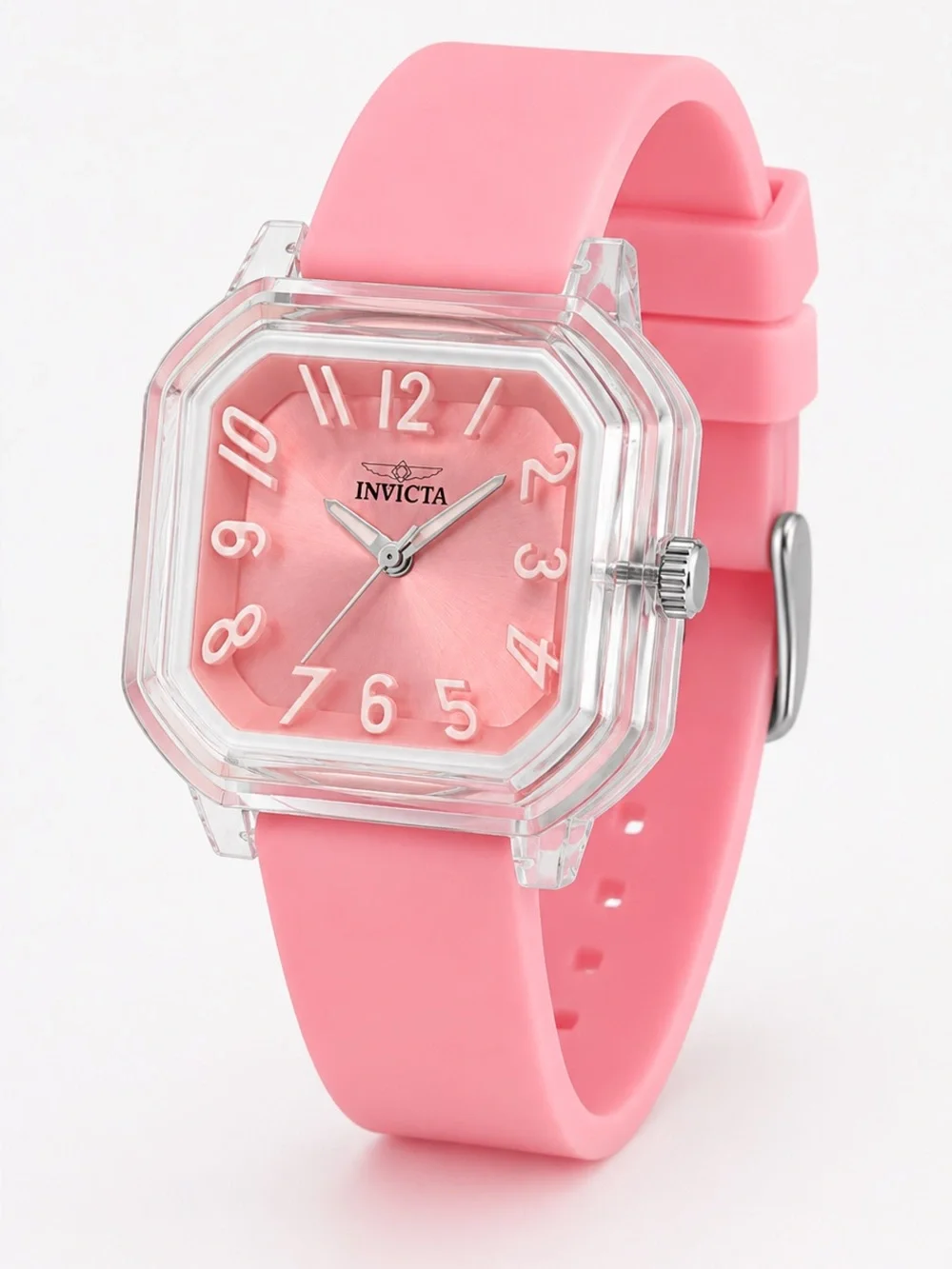 Invicta Celestial Scalenon Pink Watch 39mm Transparent 70319 NWT